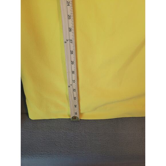 Trina Turk Bliss Embroidered Mesh Shift Dress Yellow Size 6 NWOT Elegant - Picture 11 of 13